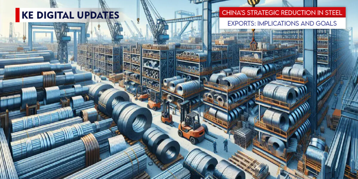 China's Steel Exports down