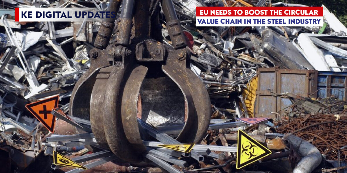 EU need to boost the circular value chain in the steel industry