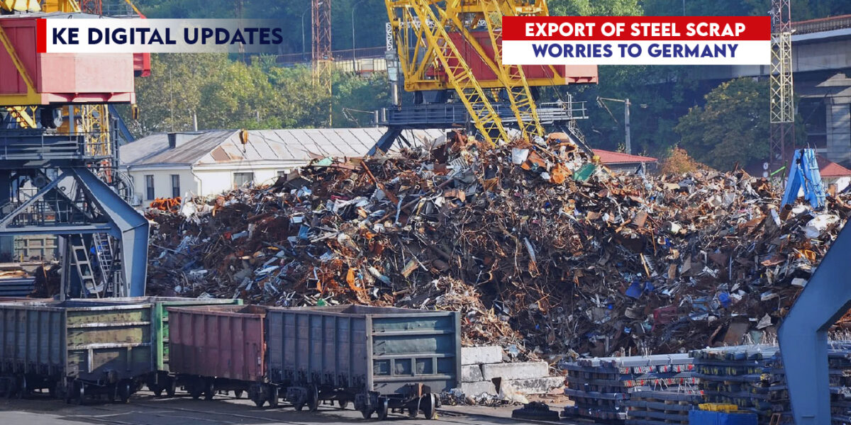 Export of steel scrap worries to Germany