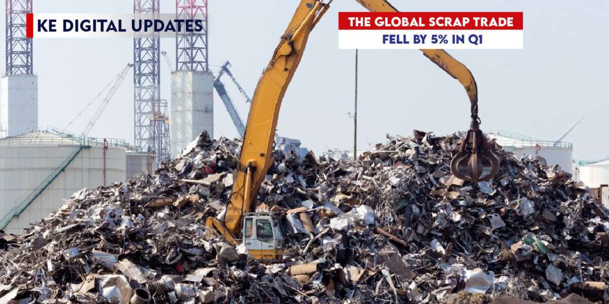 The Global Scrap Trade Fell By 5% In Q1 100