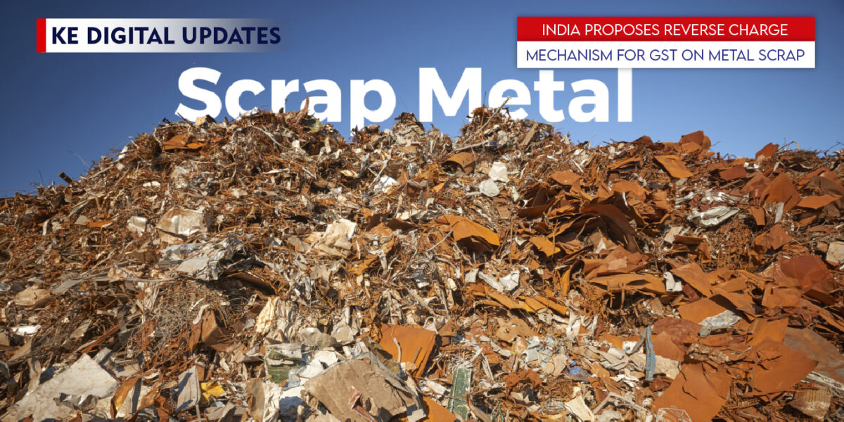 RCM GST on Indian Scrap metal