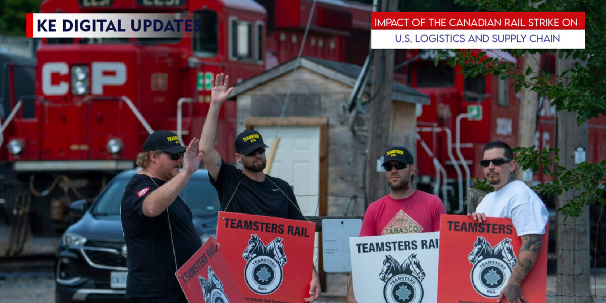 Strike on railways in Canada