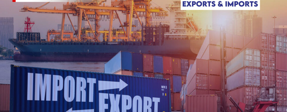 import & export increase in south korea